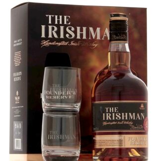 Irishman Founder's Reserve Coffret 2 verres 40°