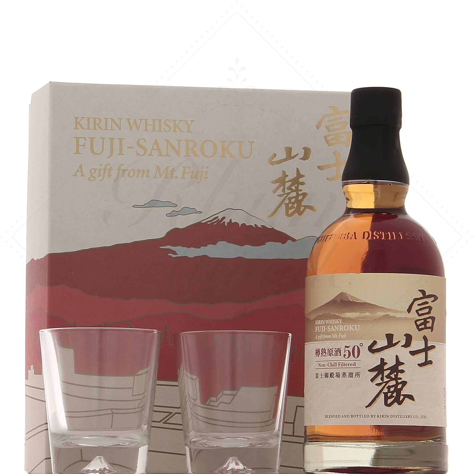 Kirin Mount Fuji-Sanroku Coffret 2 Verres 50°
