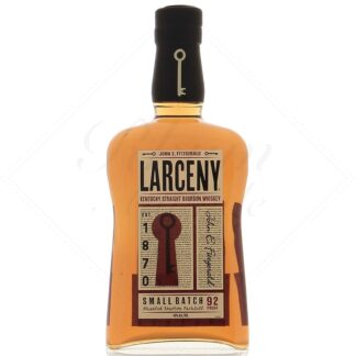 Kentucky Straight Bourbon Whiskey Larceny 92 Proof 46°