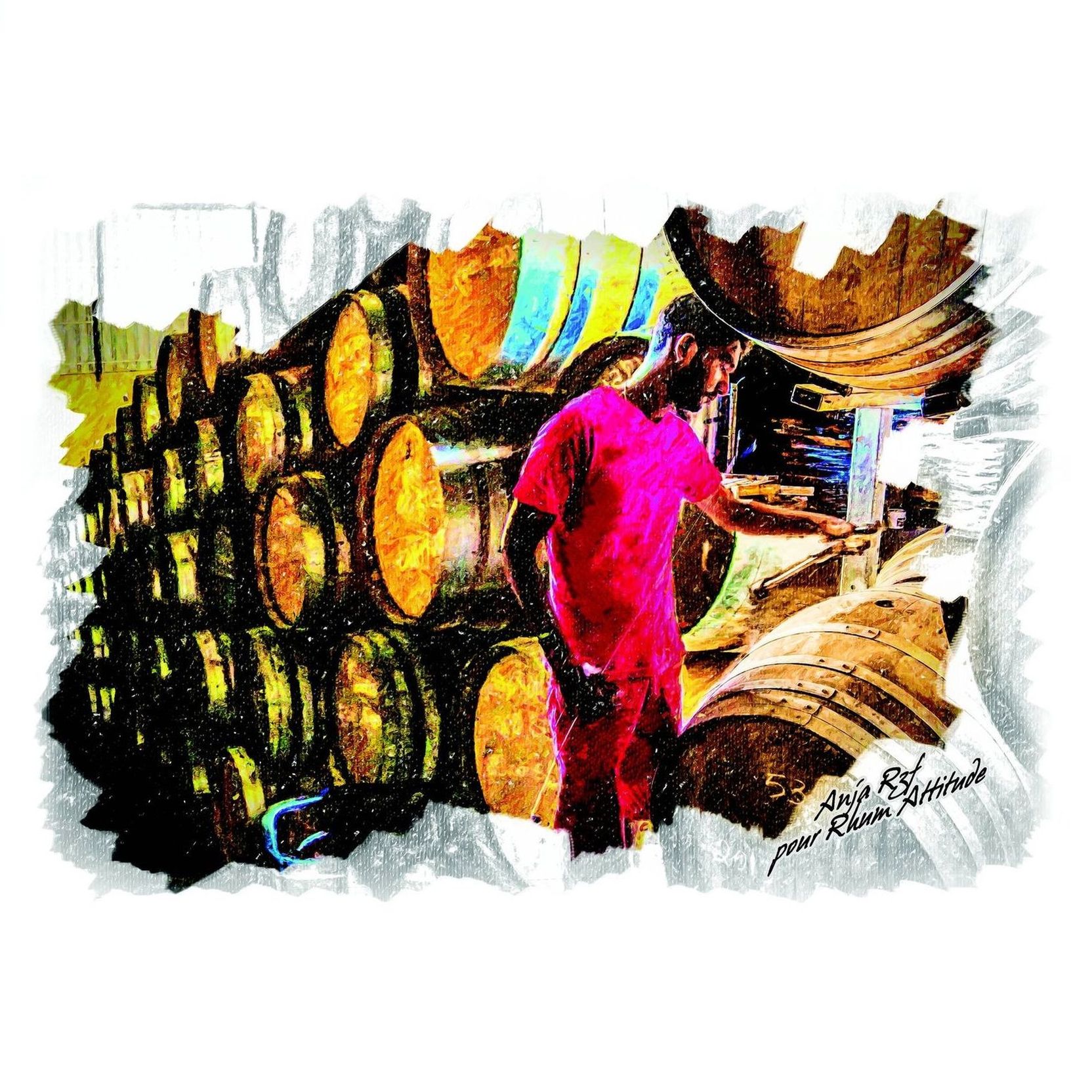 Pack découverte Martinique Très Vieux coffret 5 rhums + verre