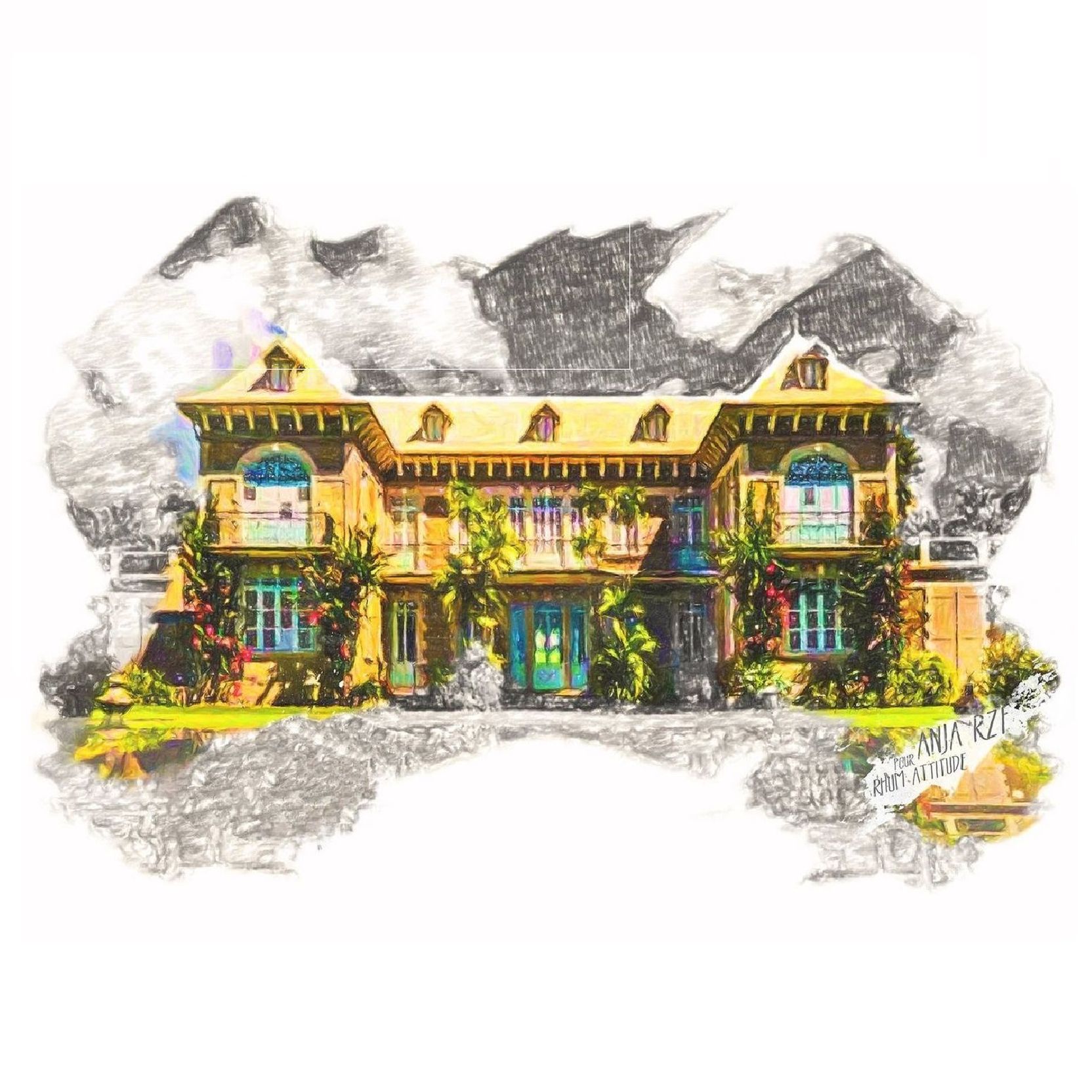 Pack découverte Martinique Vieux coffret 5 rhums + verre