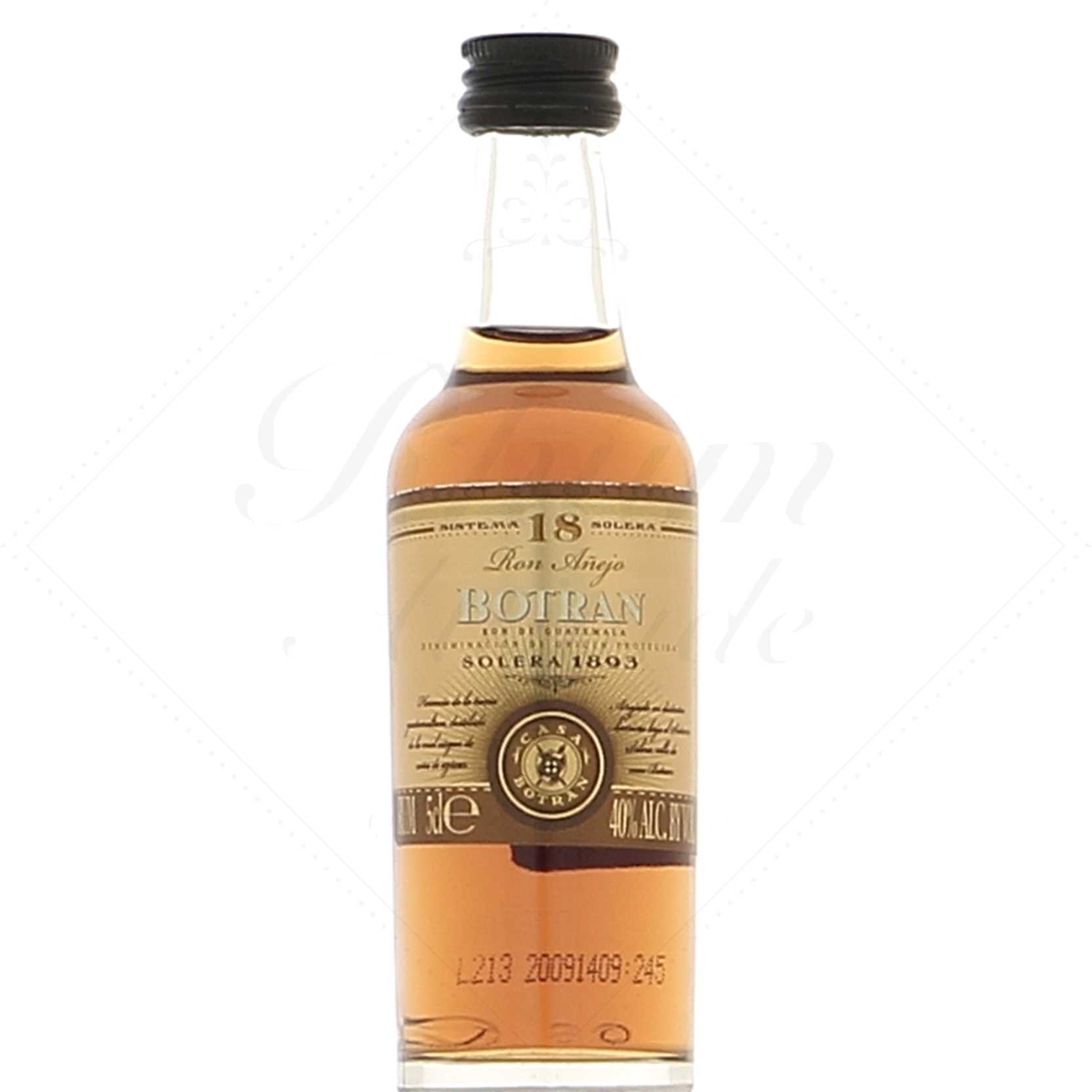 Botran 18 40° en mignonnette de 5 cl