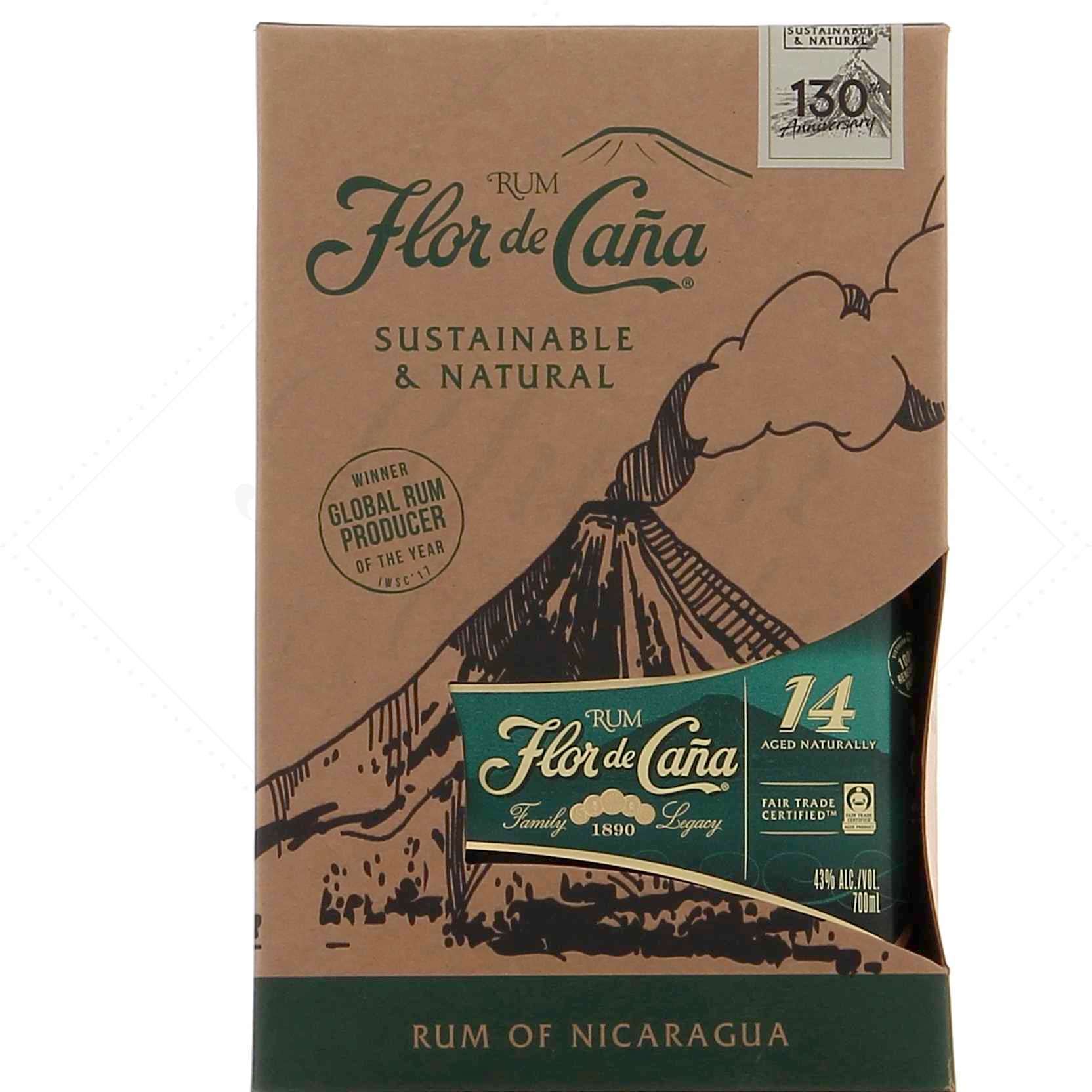 Flor De Cana 14 ans 43°