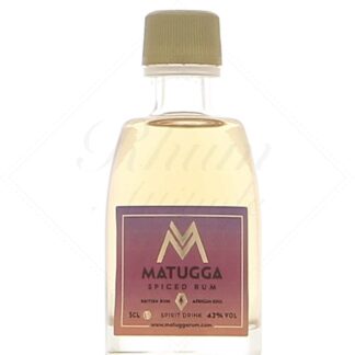 Matugga Spiced Rum 42° en mignonnette de 5 cl