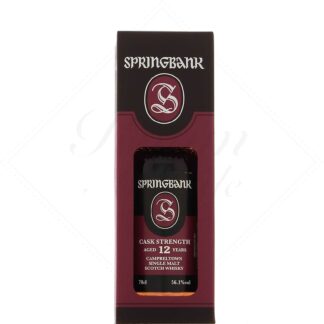 Springbank 12 ans Brut De Fût 56,1°