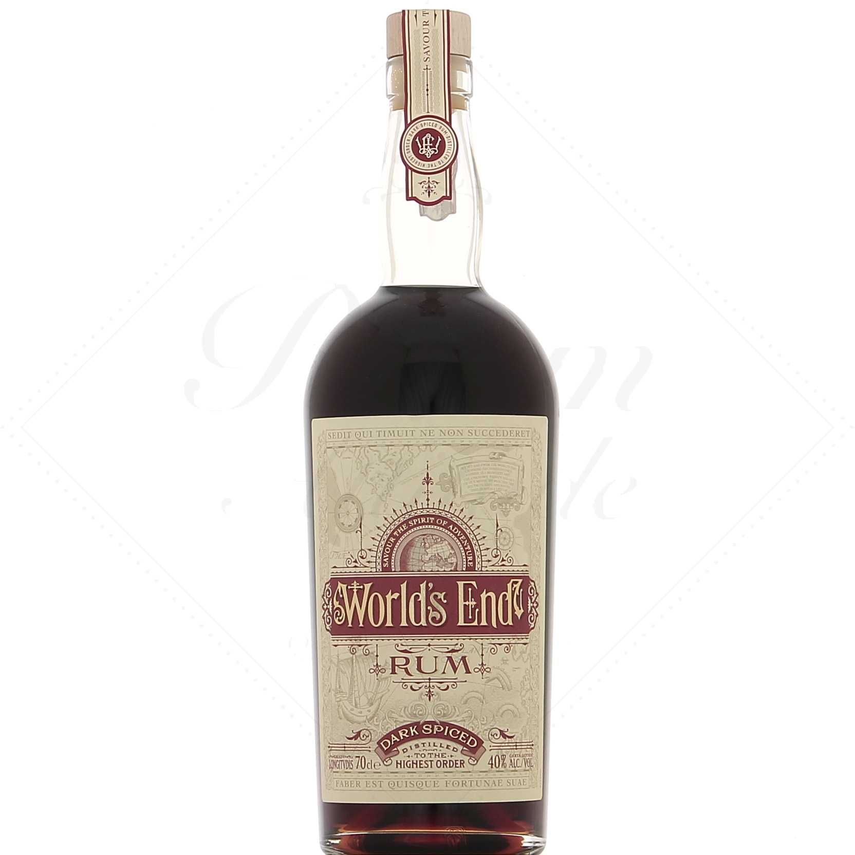 World’s End Rum Dark Spiced 40°