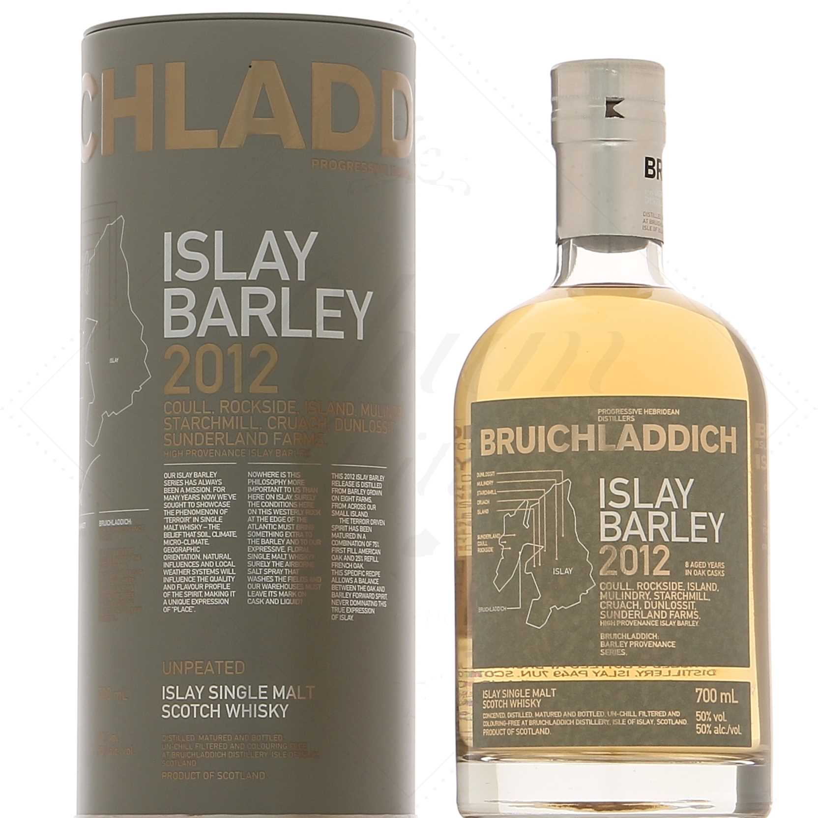 Bruichladdich Islay Barley 2012 50°