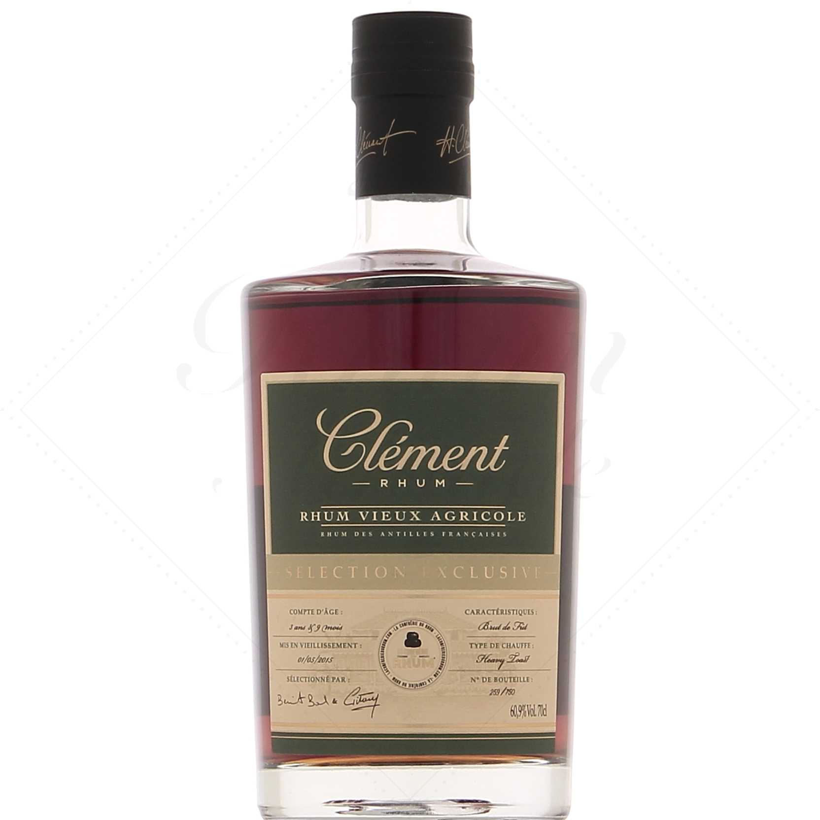 Clément Confrérie du Rhum 2015-2018 60,9°