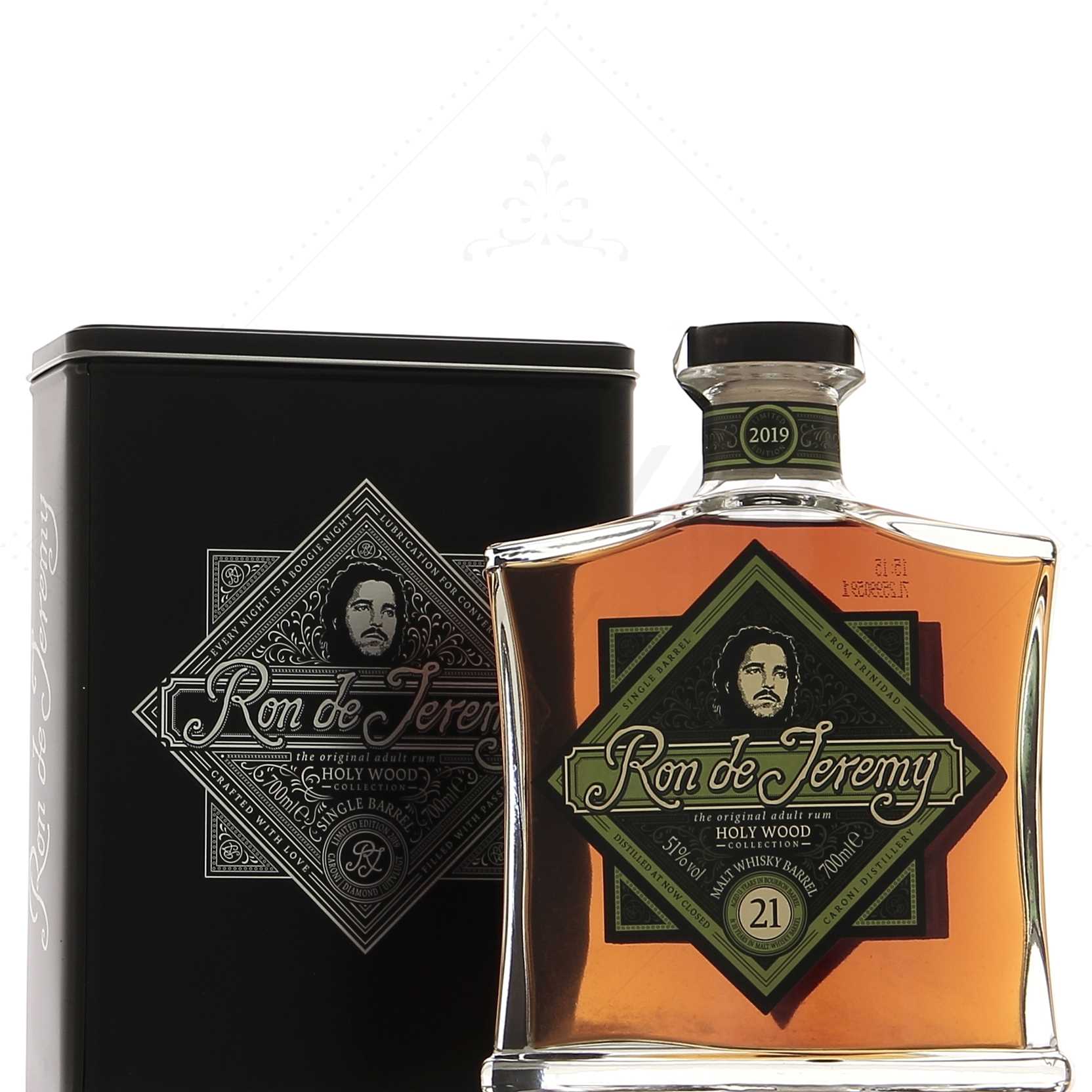 Ron de Jeremy Holy Wood Whisky Cask 21 ans 51°