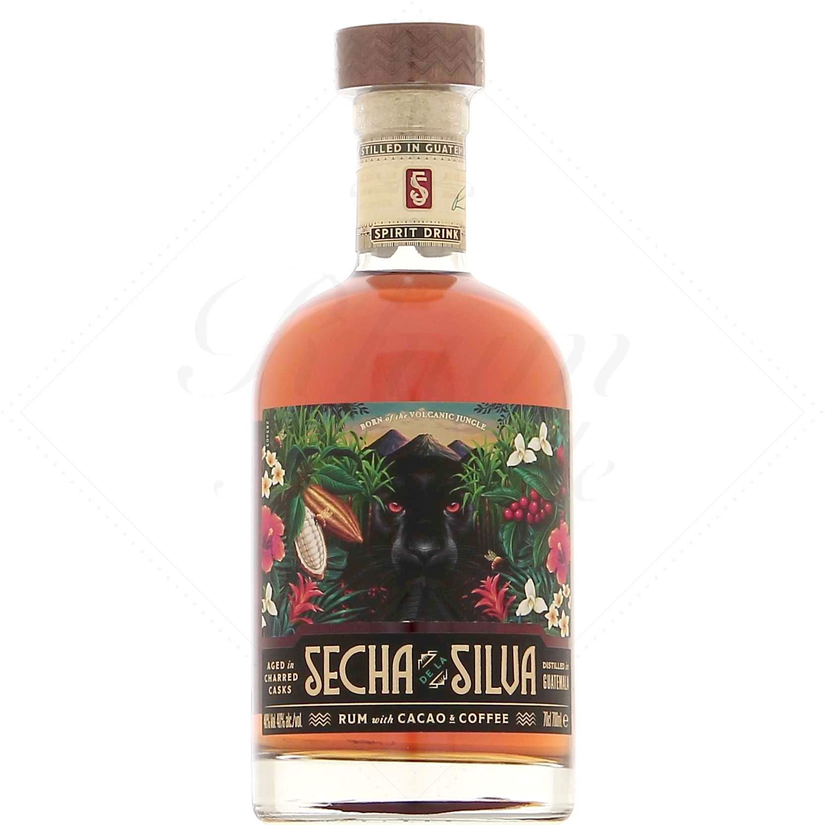 Secha De La Silva Rum Cacao Coffee 40°
