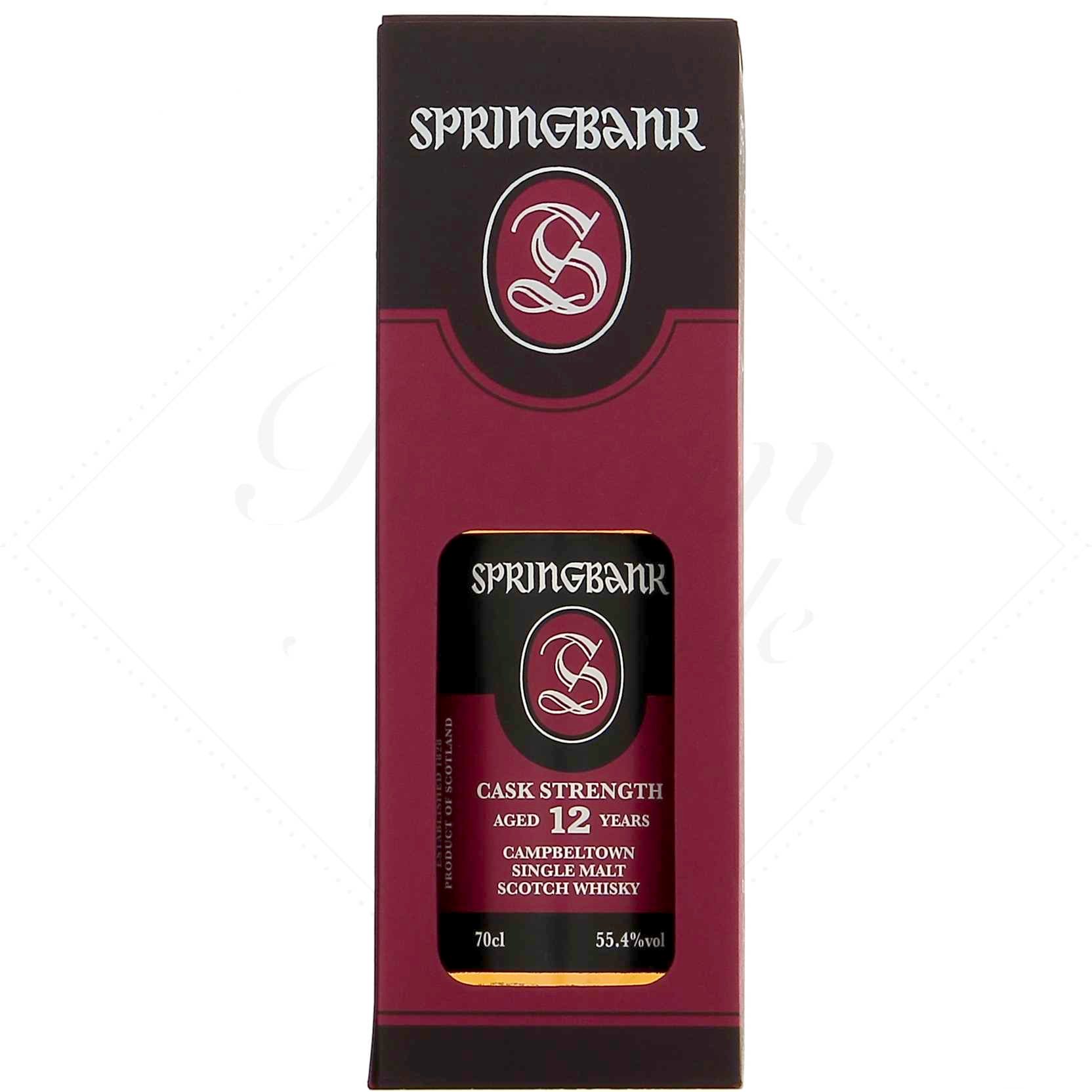 Springbank 12 ans Brut De Fût 55,4