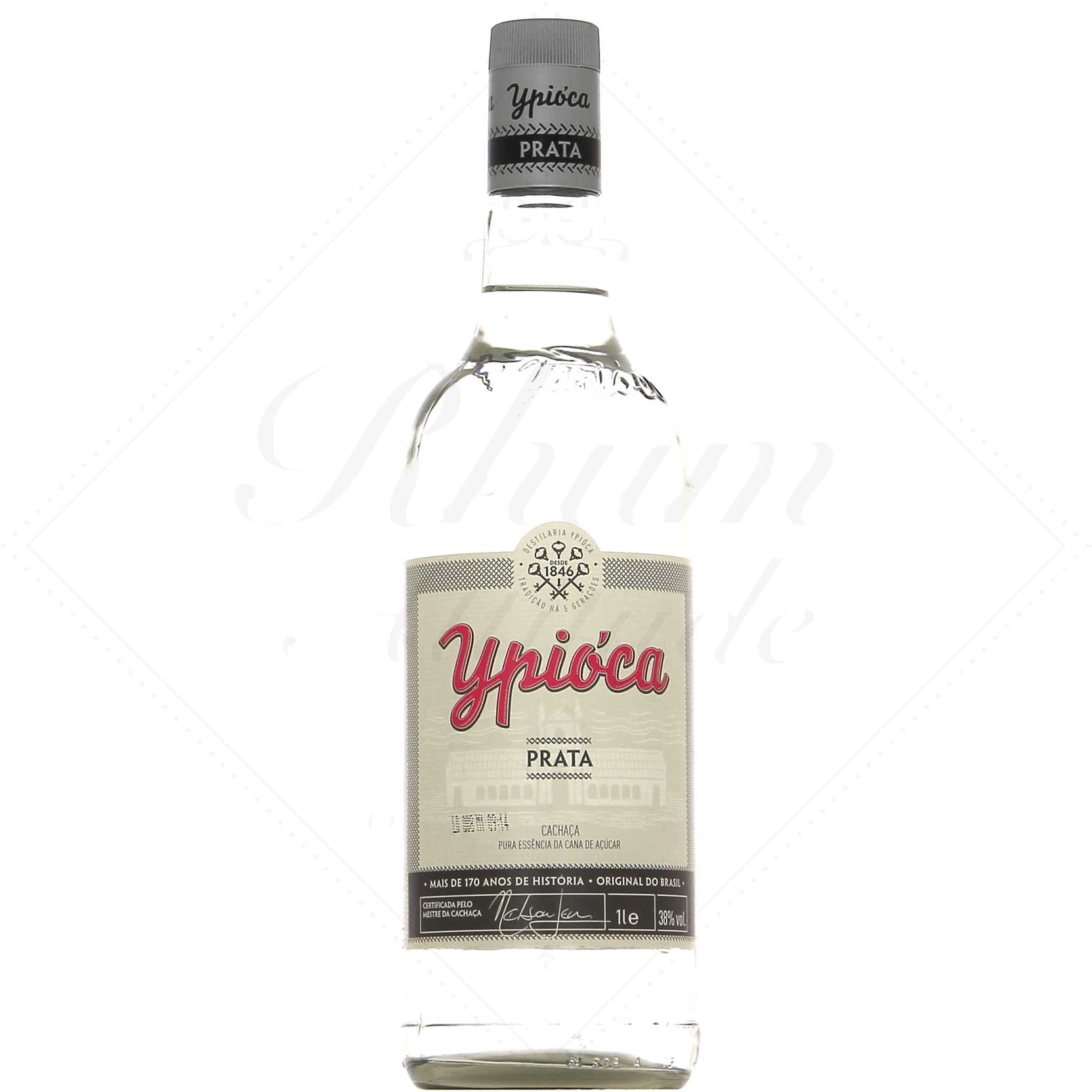 Ypioca Silver Prata 38° - 1 litre !