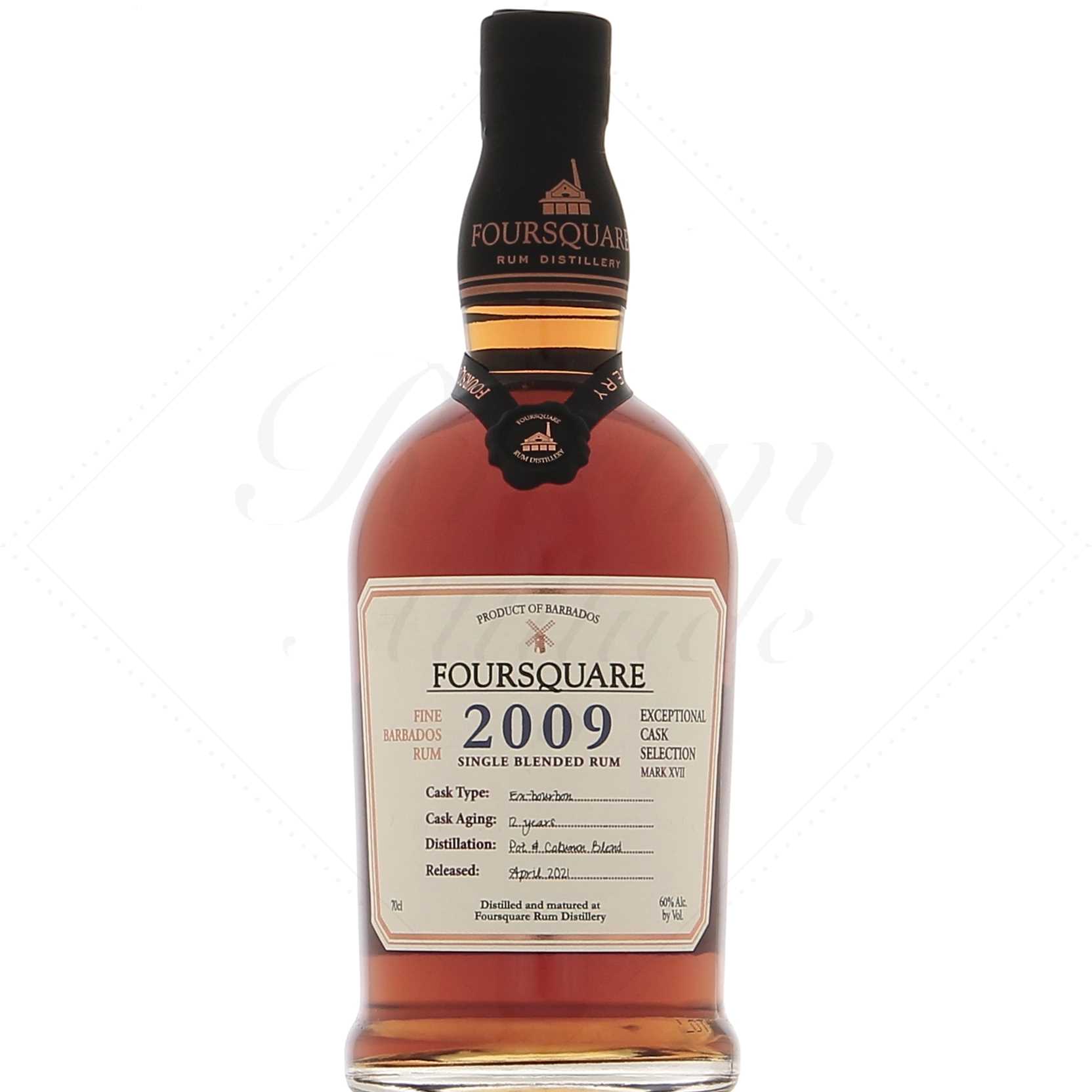 Foursquare Cask Strength 2009 60°