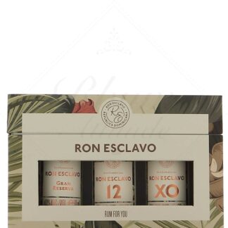 Ron Esclavo Coffret 3 rhums de 5 cl
