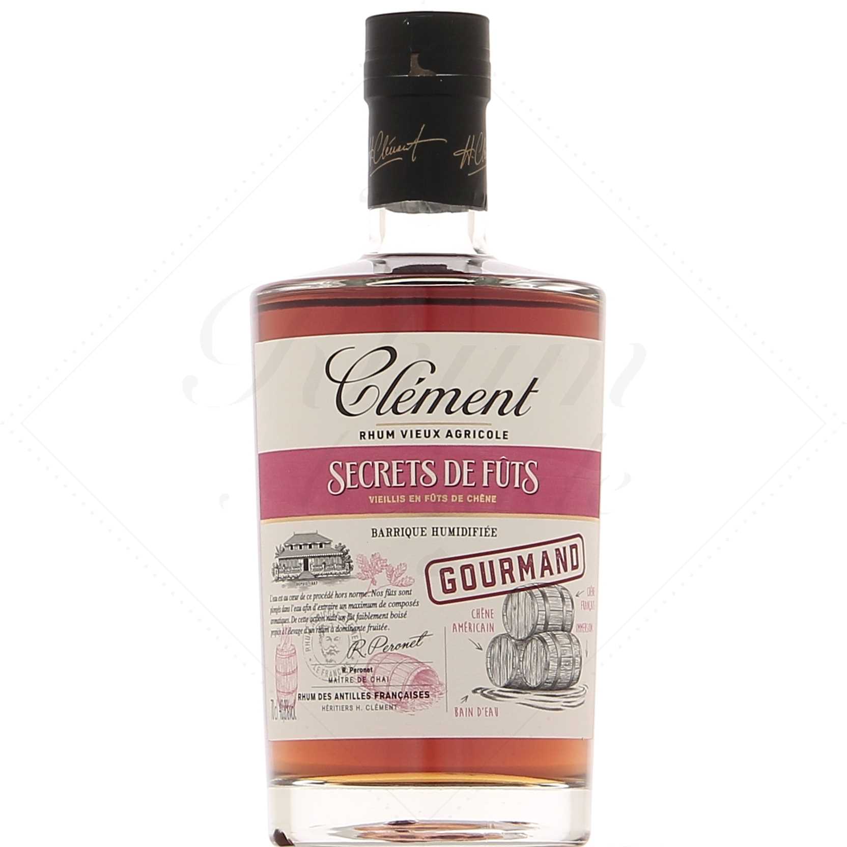 Clément Vieux Secrets de fûts Gourmand 40,8°