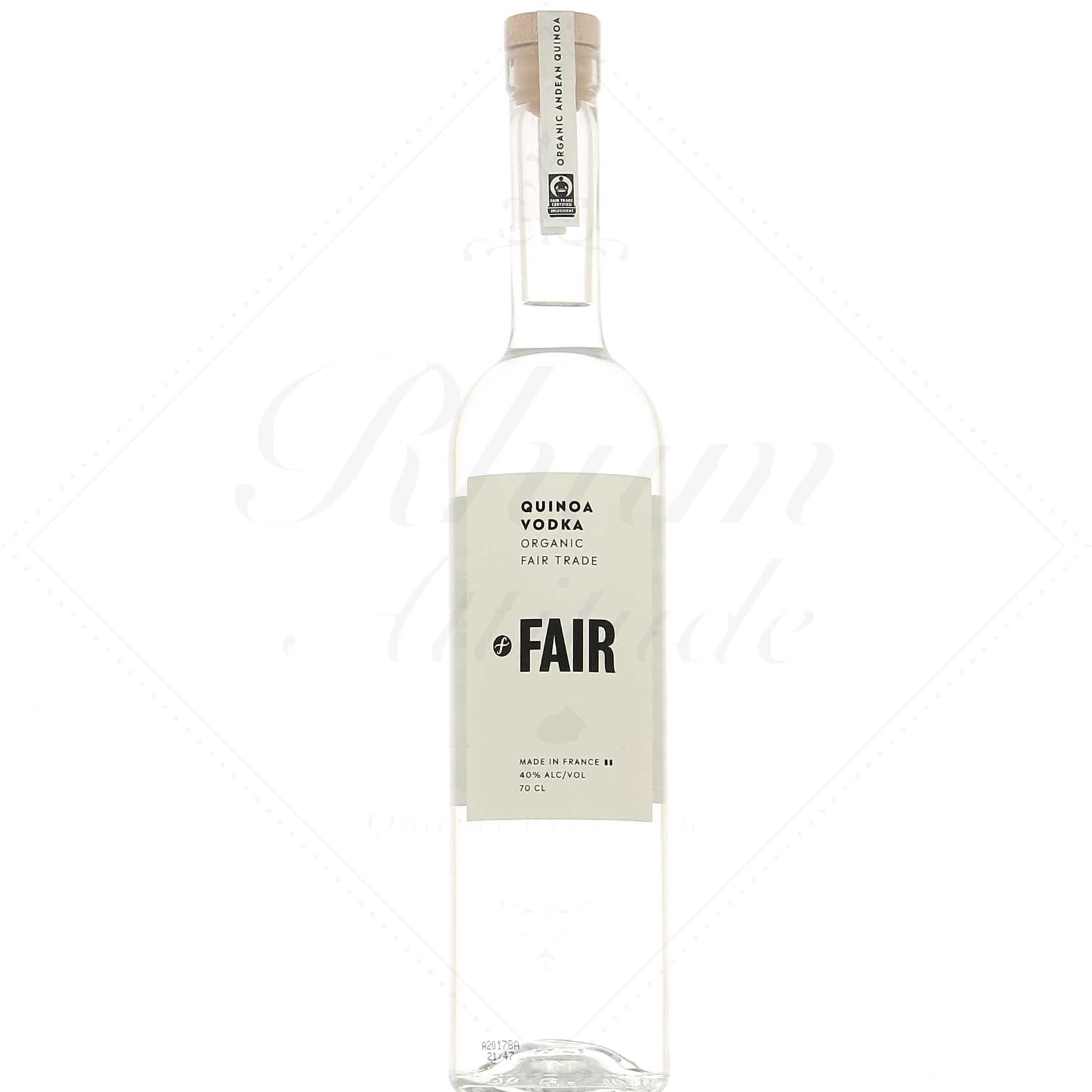 Fair Quinoa Vodka Bio 40°