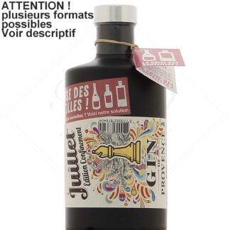 Ferroni Gin Juillet édition confinement 44° Édition limitée La crise des bouteilles