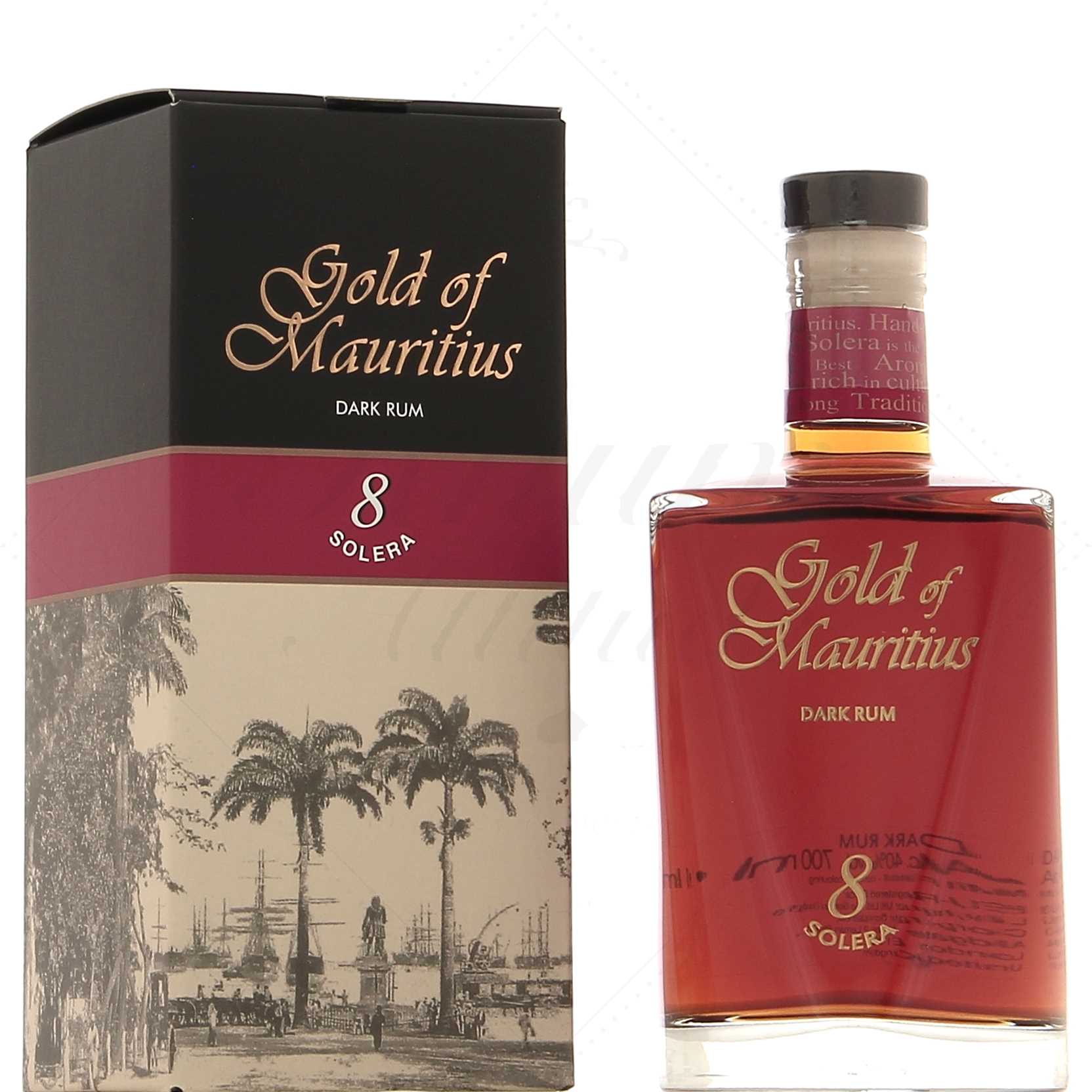 Gold Of Mauritius Gold Rhum Solera 8 ans 40°