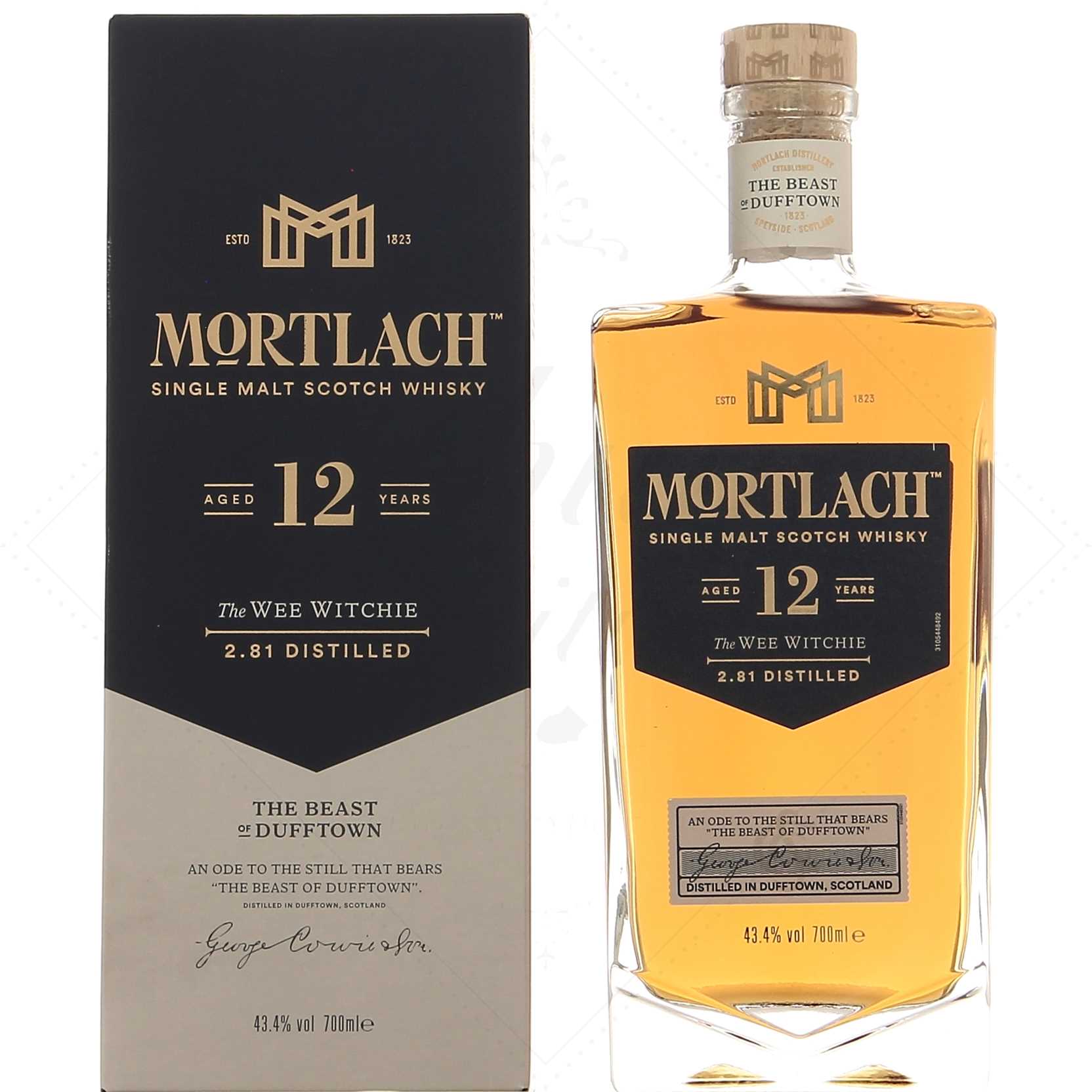 Mortlach 12 ans 43,4°