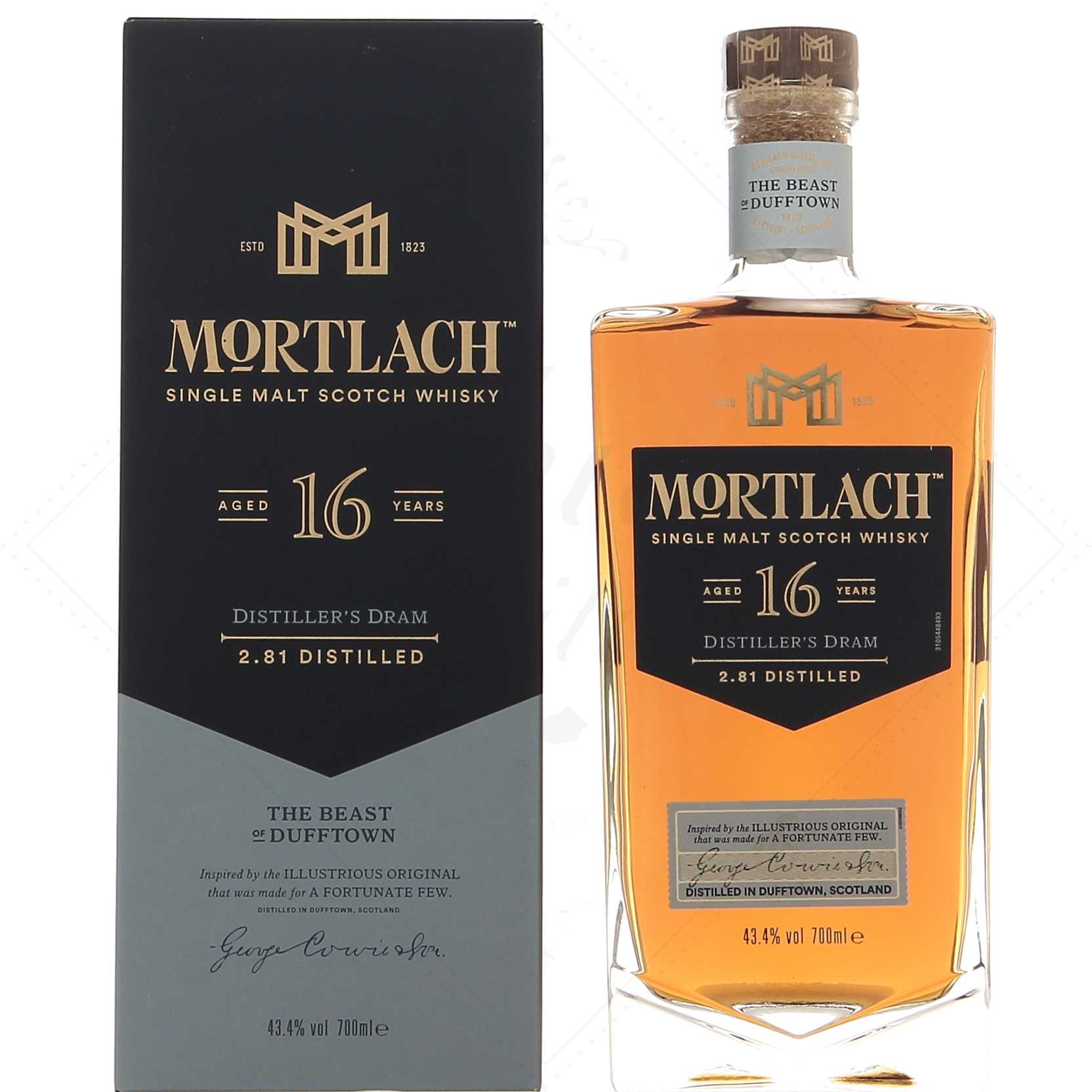 Mortlach 16 ans 43,4°