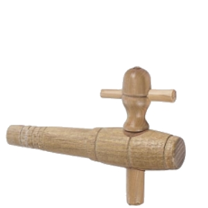 Robinet en bois (à associer obligatoirement à un fût dans la même commande)