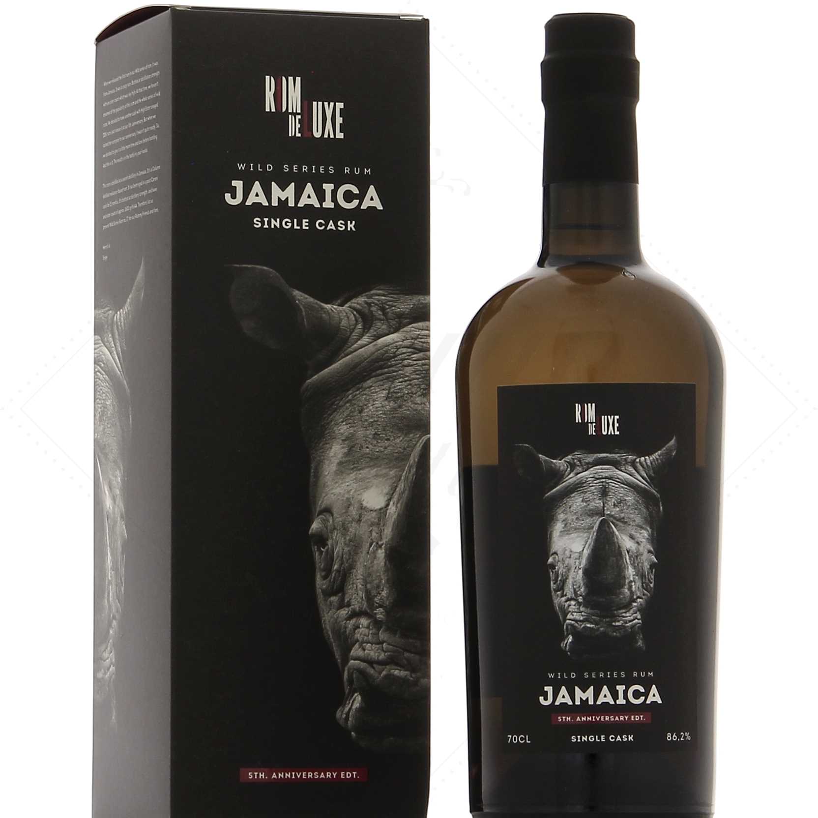 Rom De Luxe Wild Series Rum N.17 Jamaica DOK Caroni finish 86,2°