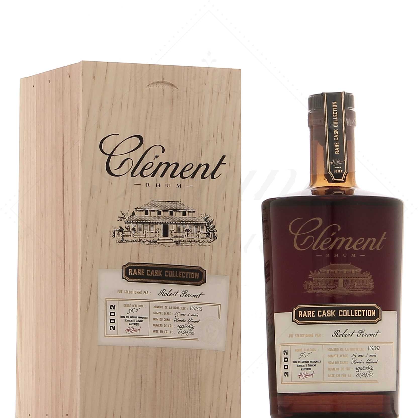 Clément Rare Cask Collection 15 ans 2002 56,2°