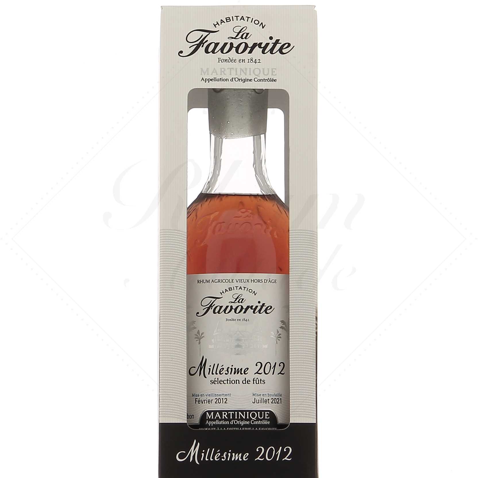 La Favorite Millesime 2012 9 ans 49,3°
