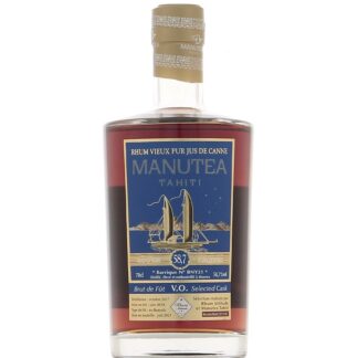 Manutea VO ex-Banyuls brut de fût BNY21 sélection Rhum Attitude 58,7°