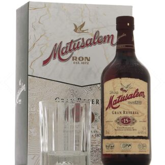 Matusalem Gran Reserva 15 40° en coffret 1 verre