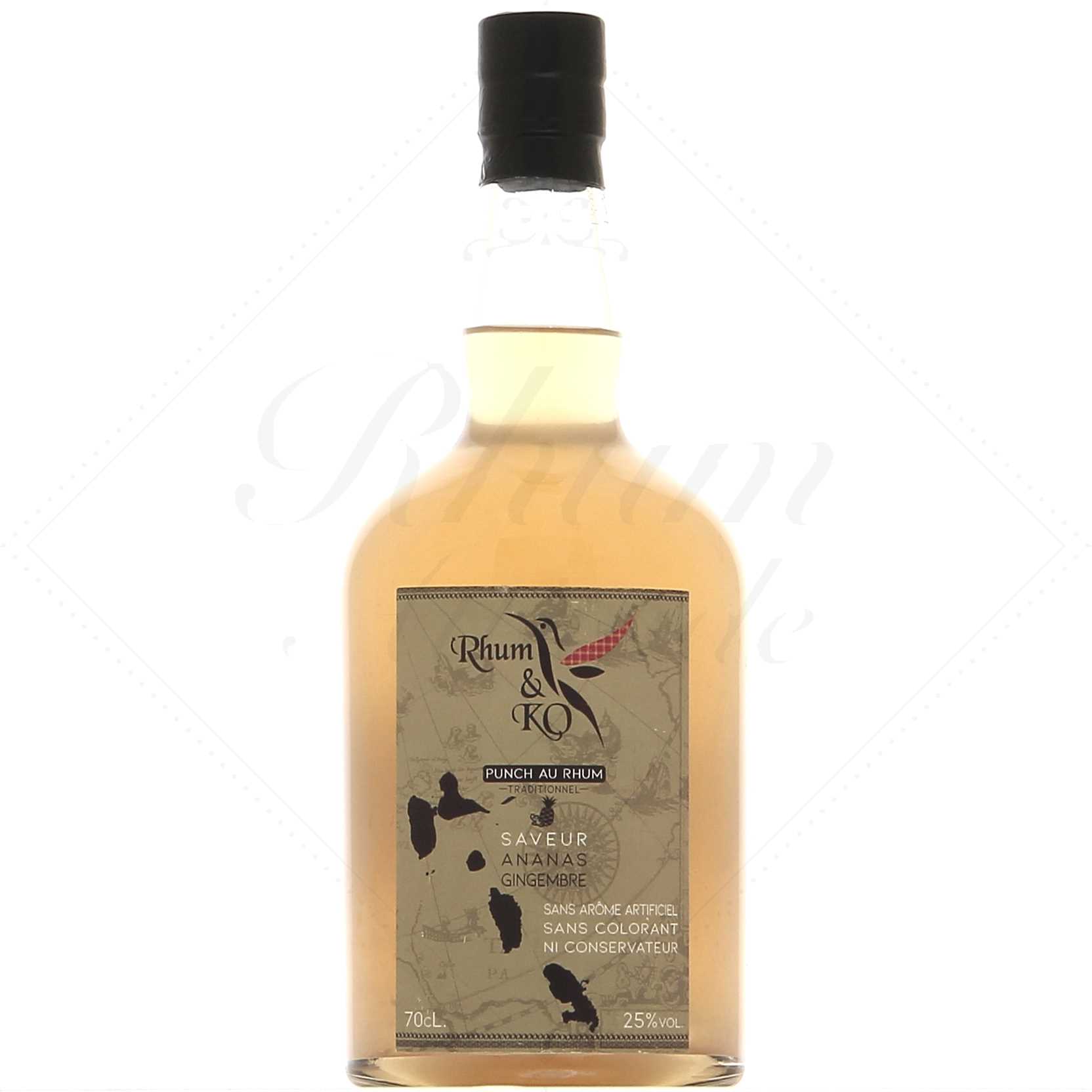 Rhum & KO Ananas-Gingembre 25°
