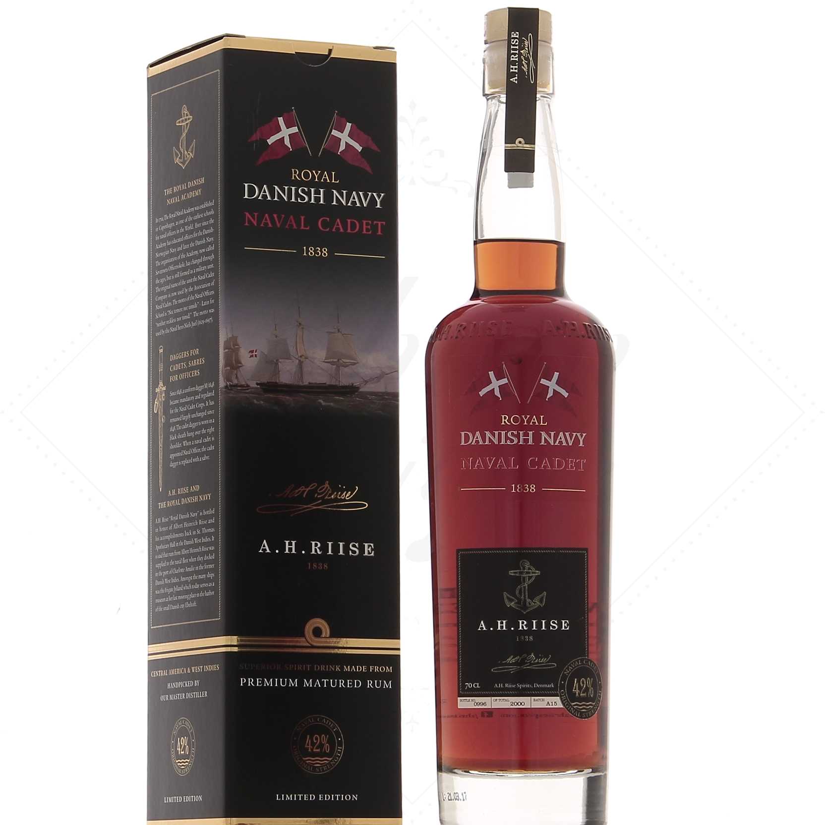 A.H. Riise Royal Danish Navy Naval Cadet 42°