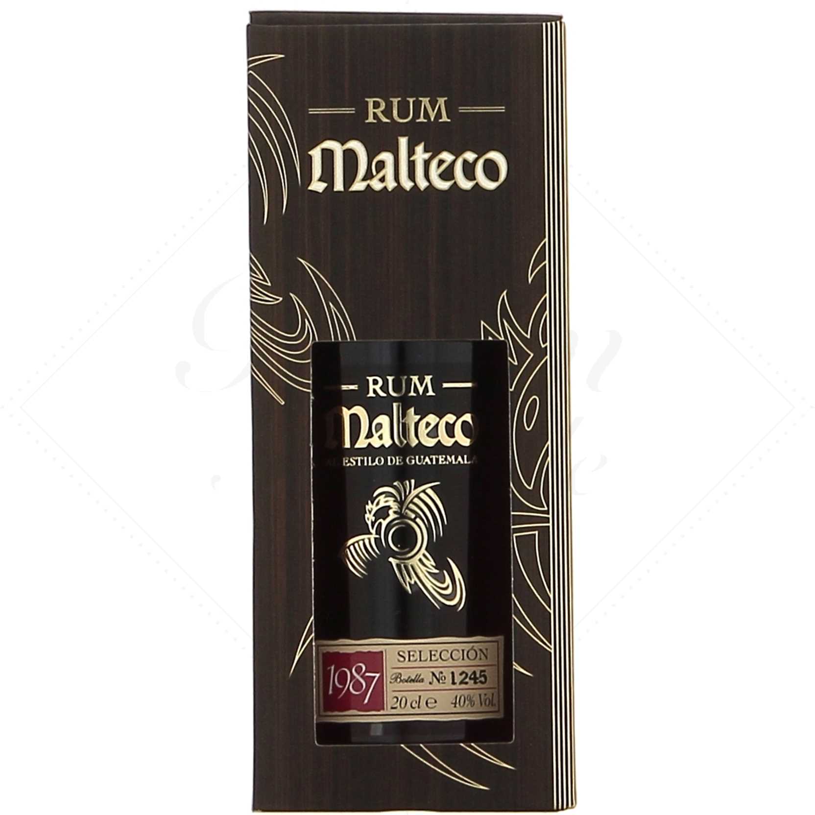 Malteco seleccion 1987 40° 20 cl