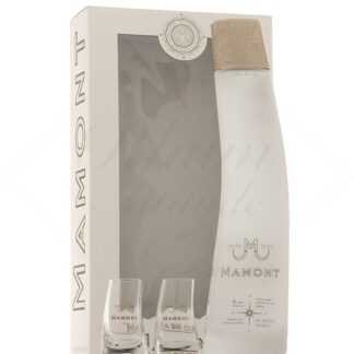 Mamont Vodka 40° en coffret 2 verres