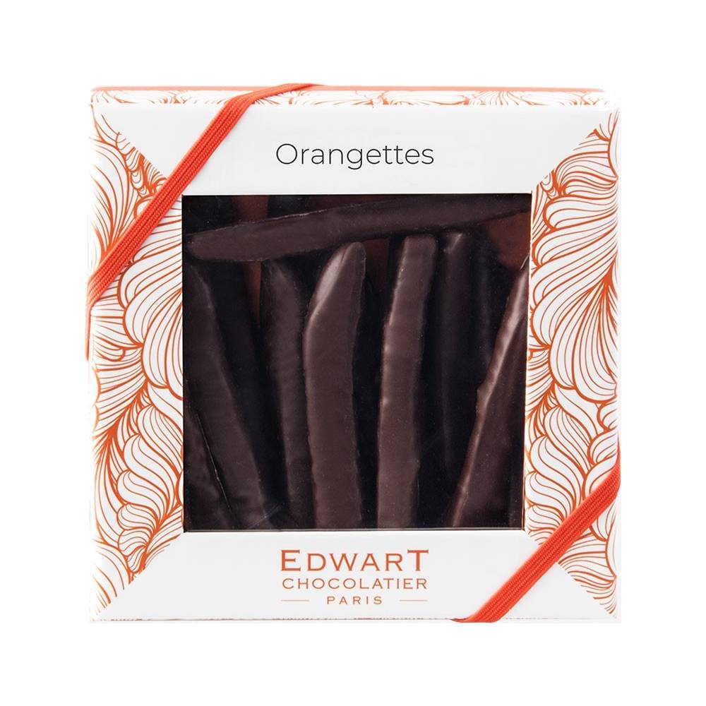 Orangettes au chocolat noir Edwart