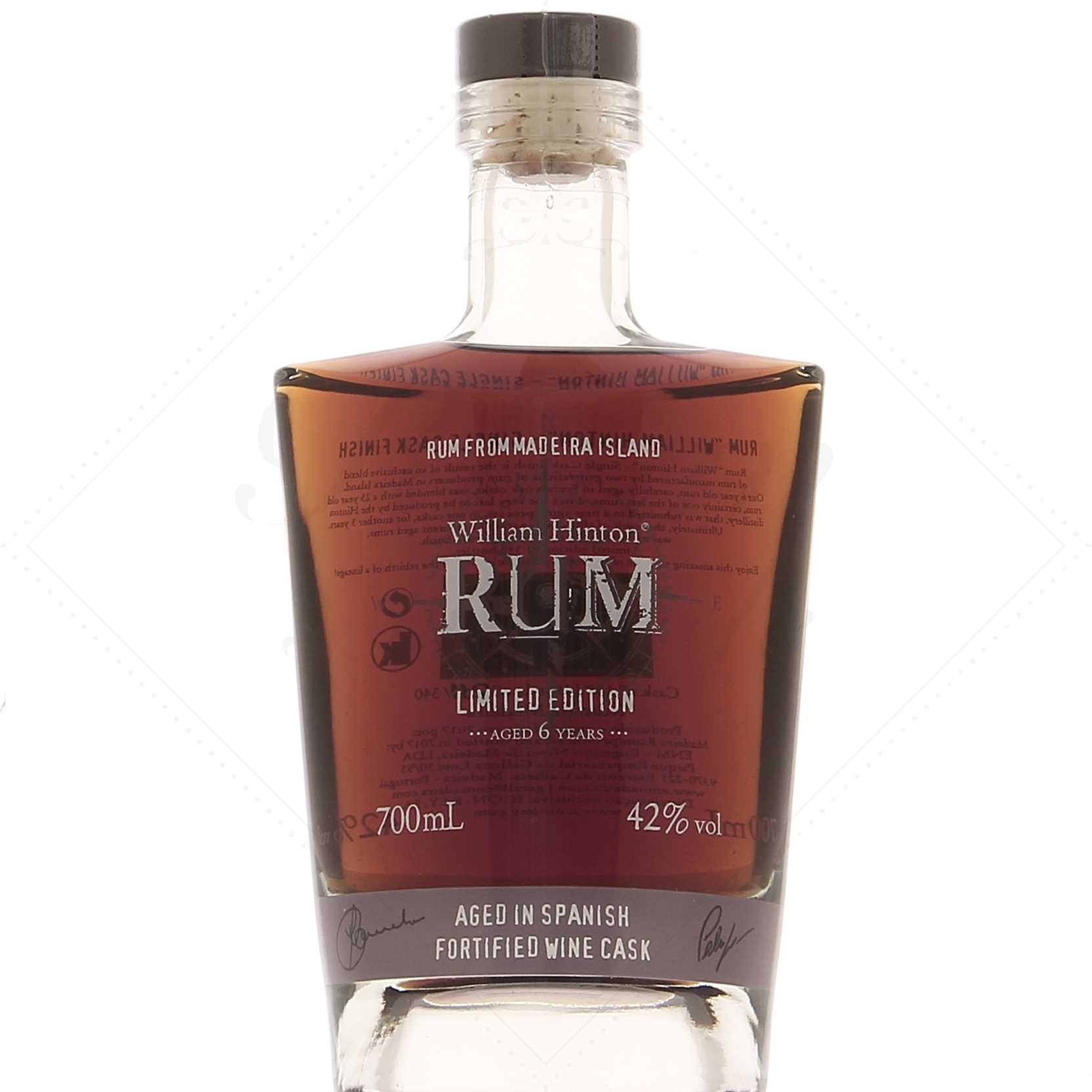 William Hinton 6 ans Spanish Fortified Wine Cask 42°