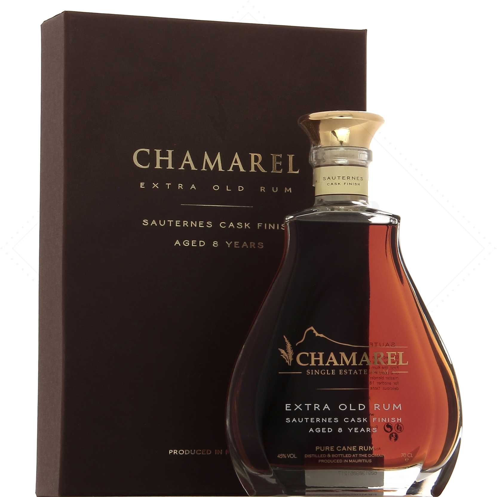 Chamarel XO Sauternes Cask Finish 8 ans embouteillage 2018 45°