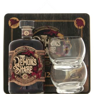 Demon's Share 12 ans Coffret 2 verres 41°