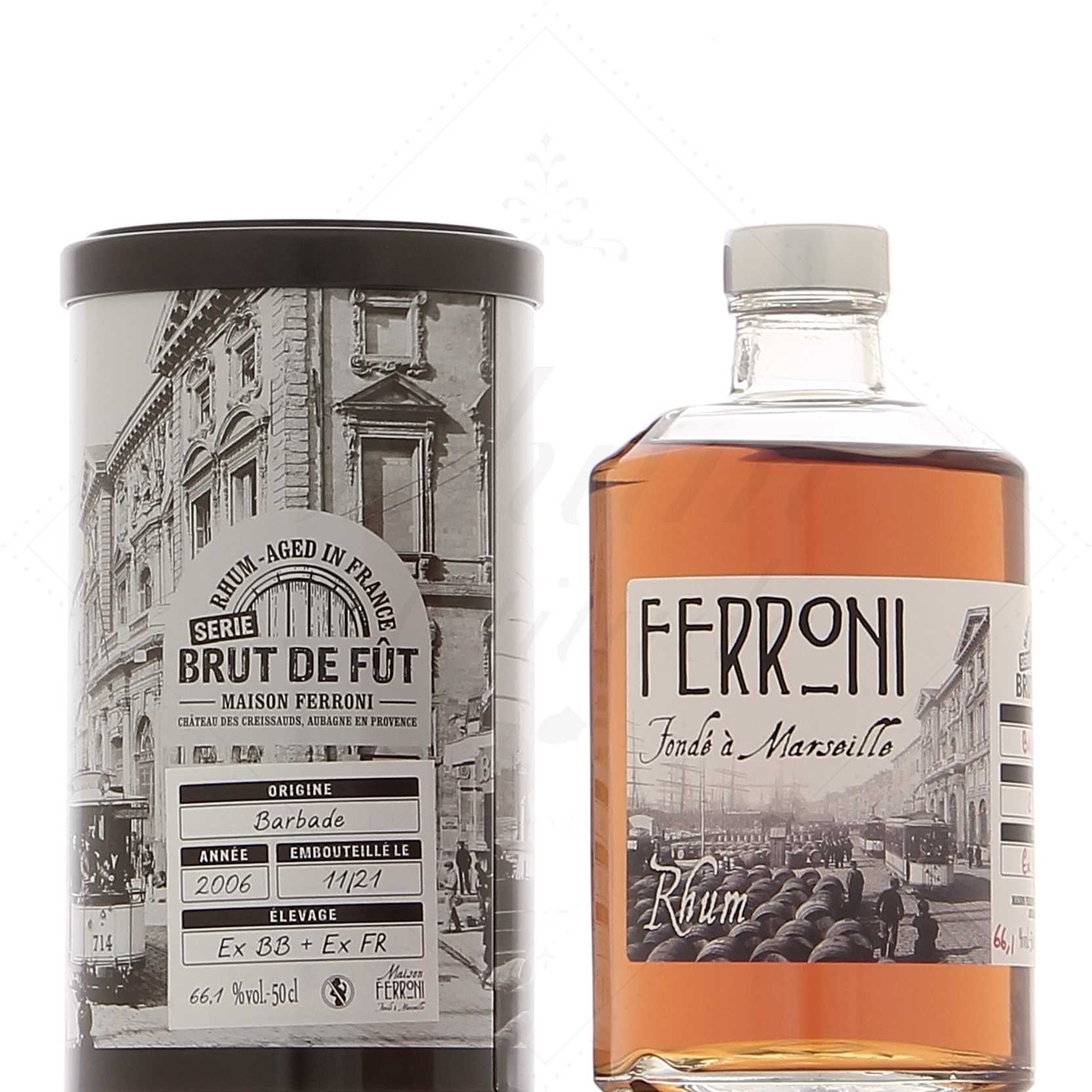 Ferroni Brut de Fût Barbade 2006 66,1°