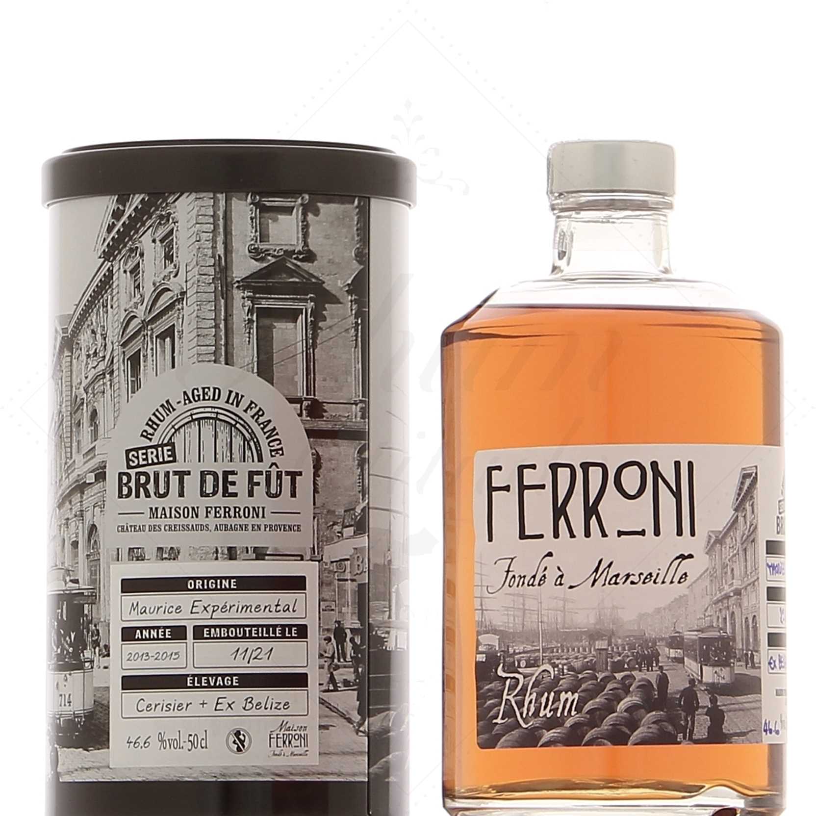 Ferroni Brut de Fût Maurice Experimental 46,6°