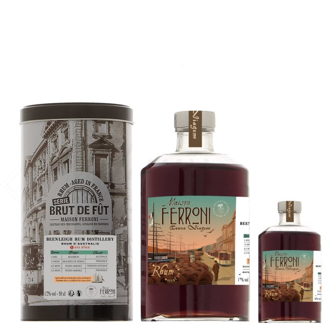 Guillaume de Roany & Ferroni Beenleigh 5 ans 54,2° + 4 ans 10 cl