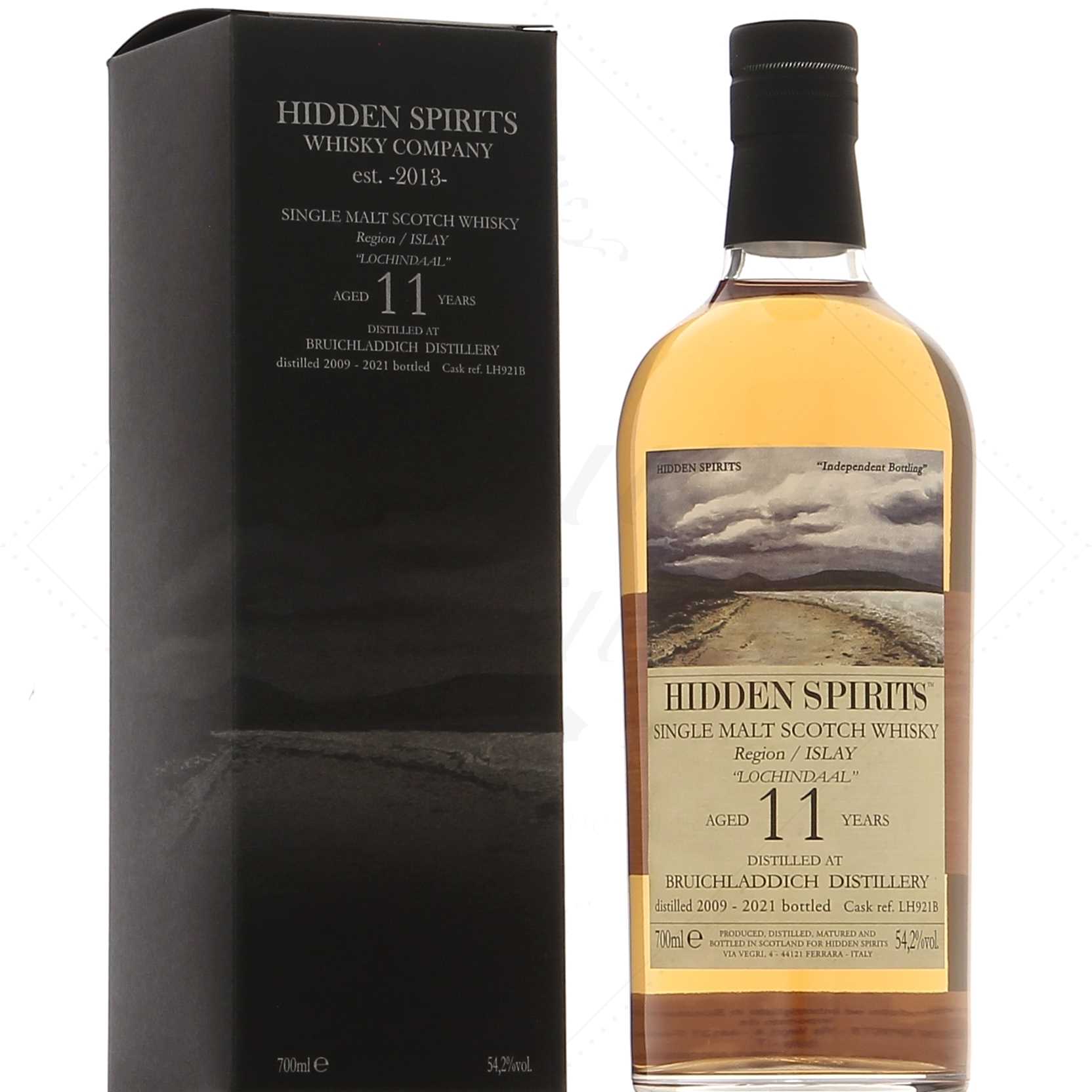 Hidden Spirits Lochindaal Port Charlotte 2009-2021 54,2°