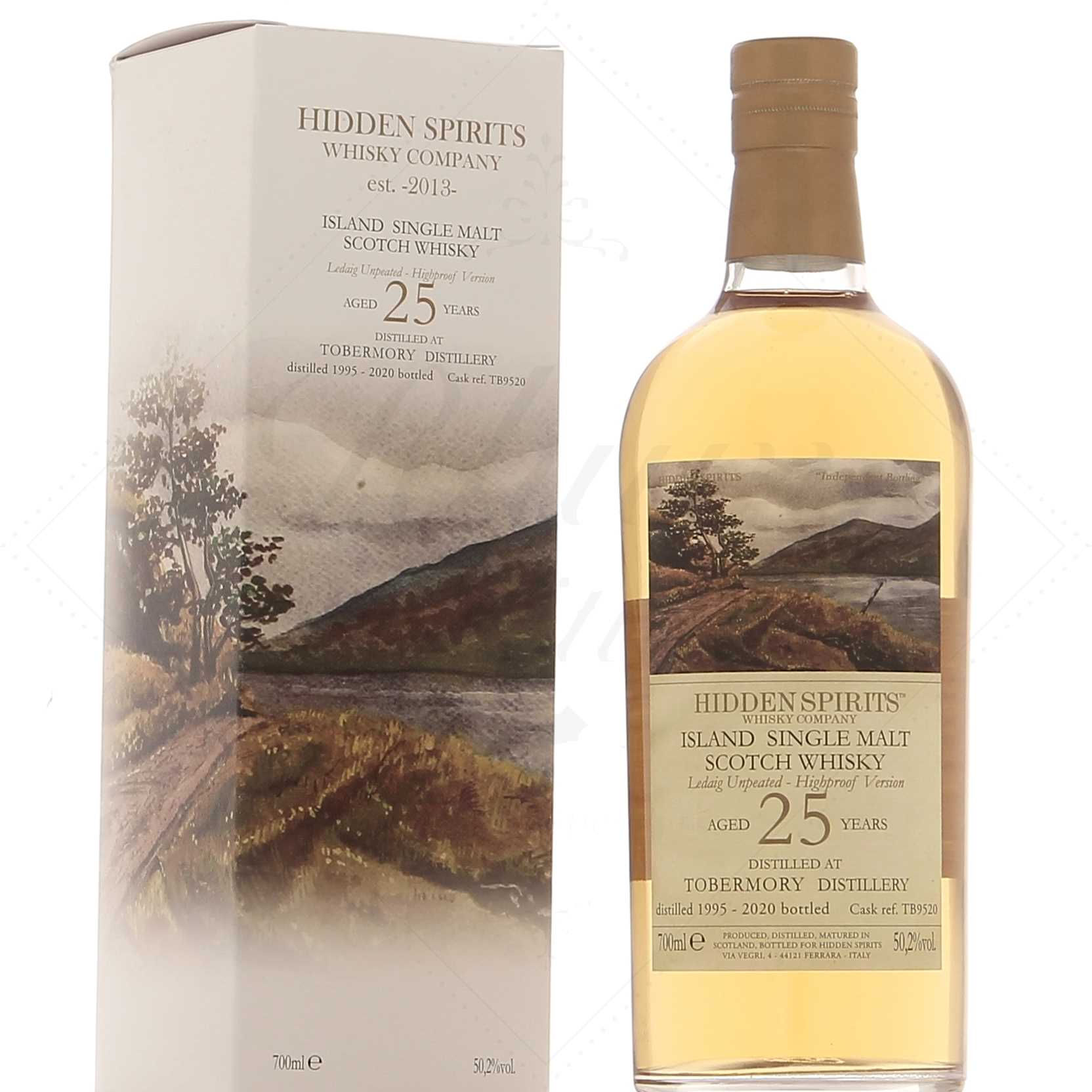 Hidden Spirits Tobermory 1995 25 ans 50,2°