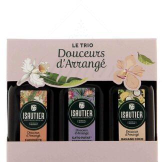 Isautier trio Douceurs d'Arrangé x 20 cl en coffret 17°