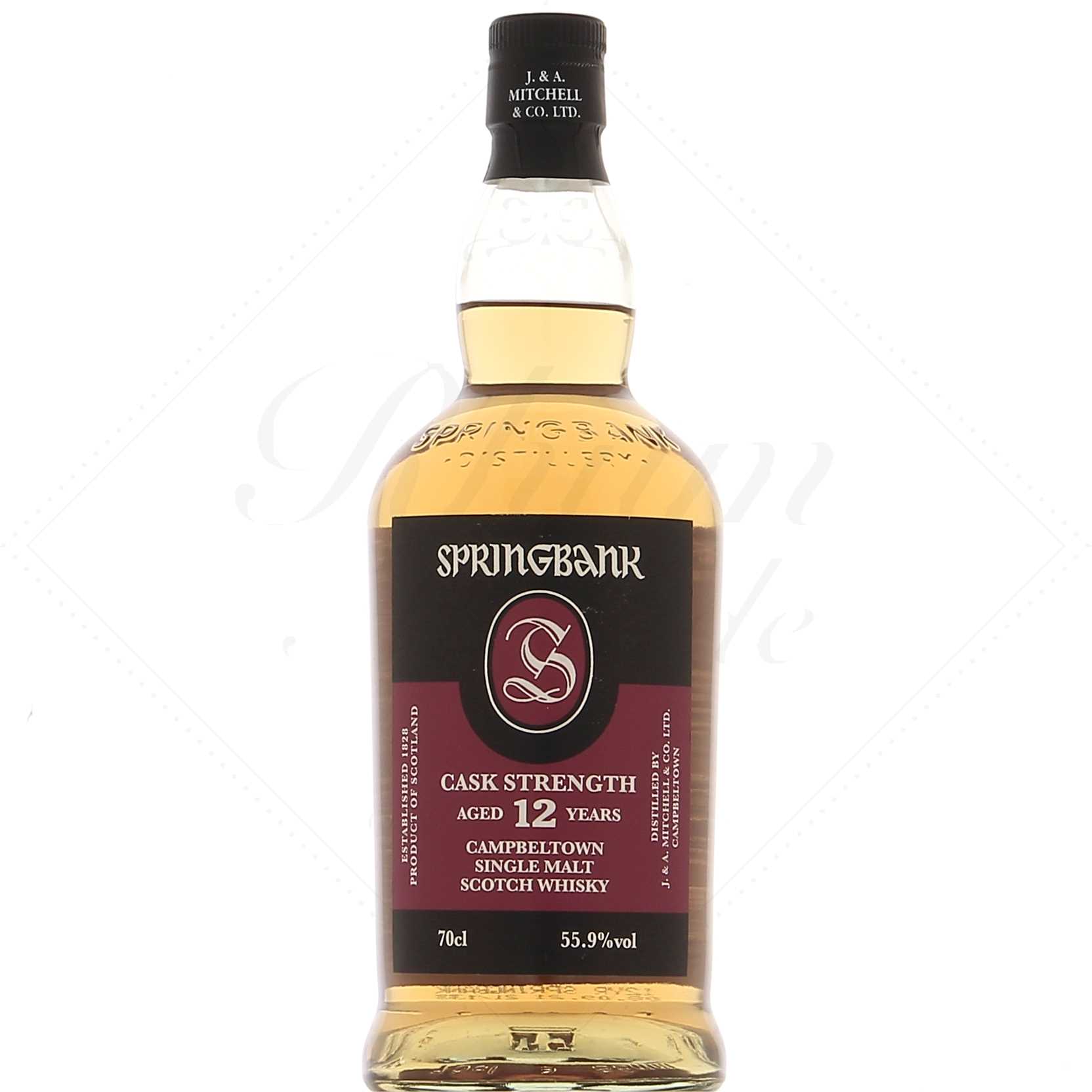 Springbank single malt brut de fût 12 ans 55,9°