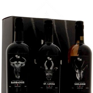 Rom De Luxe Wild Series Coffret Set Unicorn 3x70cl Skeldon 64,2° + St Lucia 47,7° + Barbados 54,8°