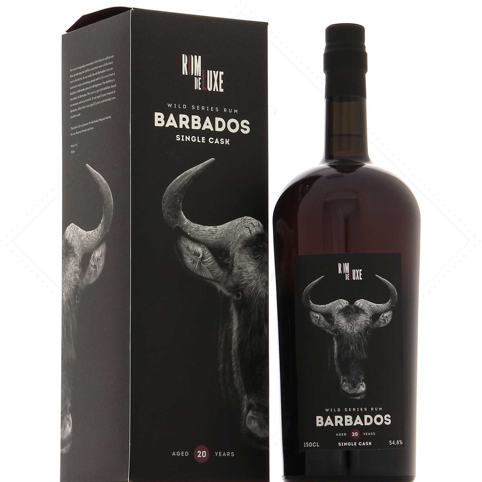 Rom De Luxe Wild Series No 22 Barbados 1,5 litres 54,8°