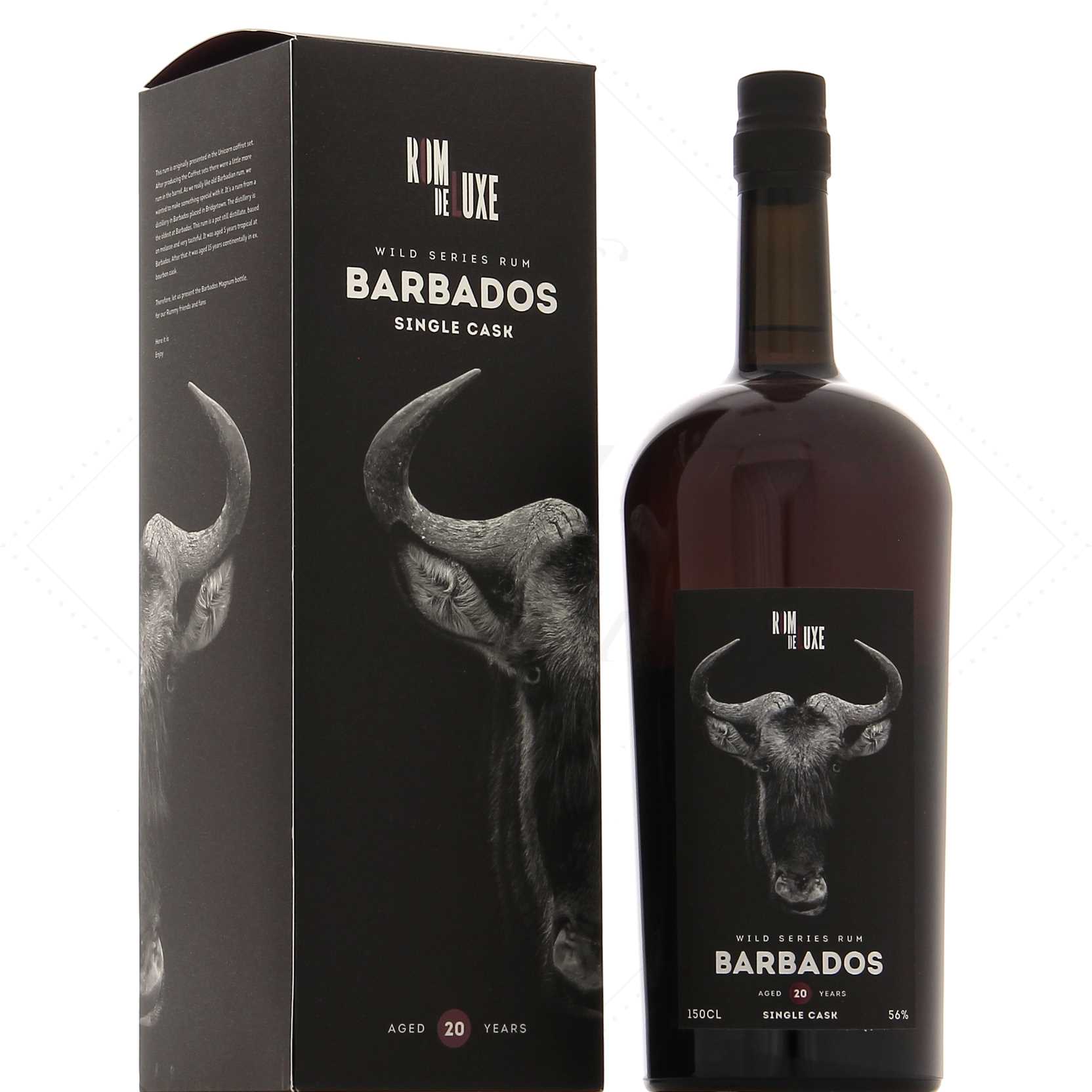 Rom De Luxe Wild Series No 22 Barbados 1,5 litres 56°