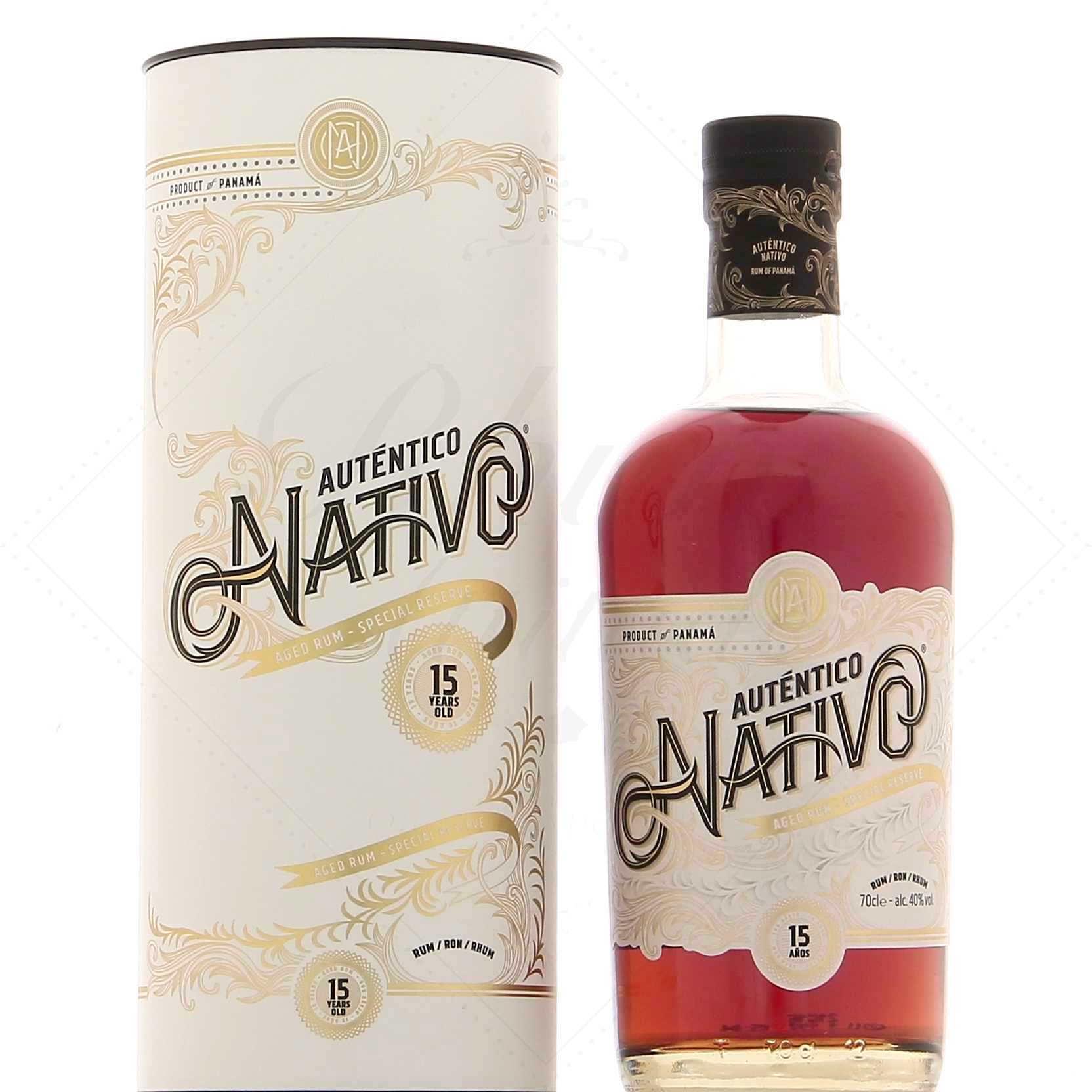 Auténtico Nativo 15 ans 40°