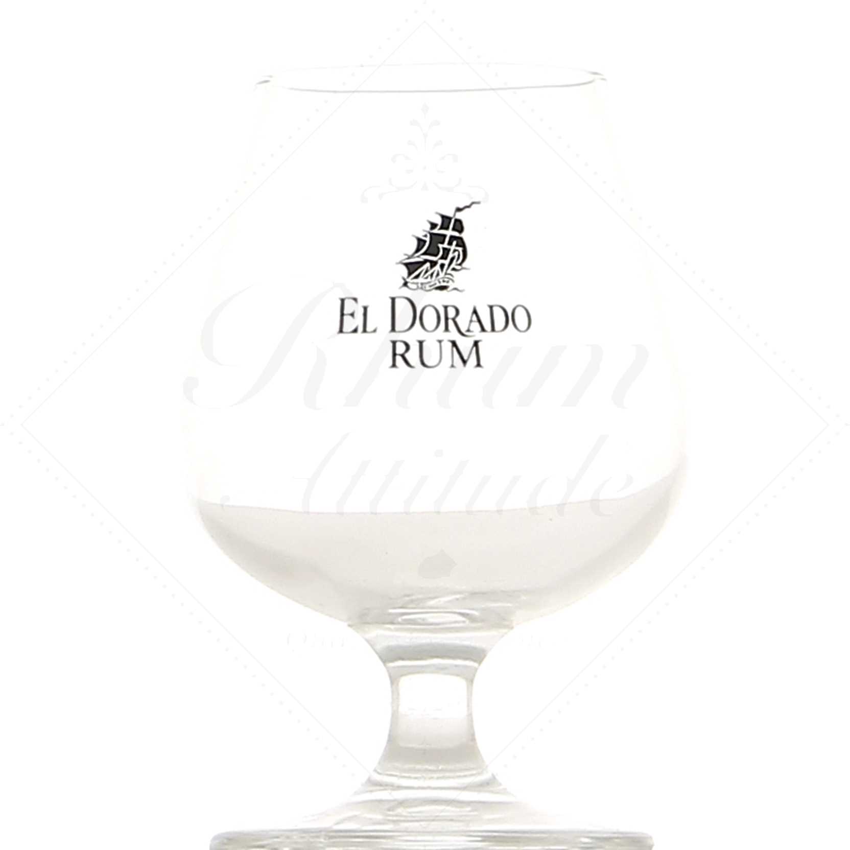 Verre à pied El Dorado sérigraphie noire